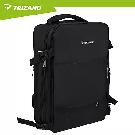 Trizand black hiking backpack 42x32x40cm