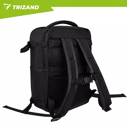 Trizand black hiking backpack 42x32x40cm