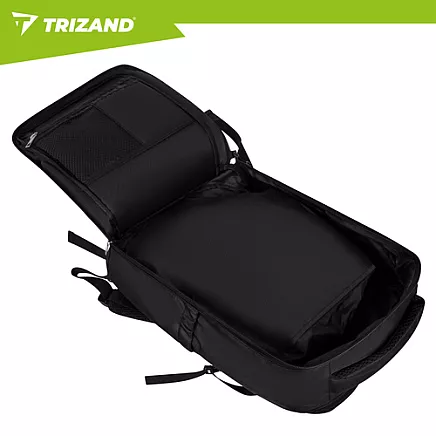 Trizand black hiking backpack 42x32x40cm