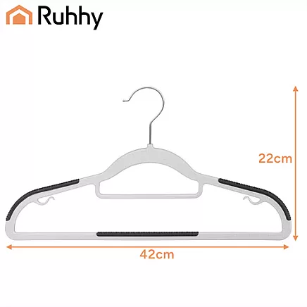 Ruhhy Anti-slip Clothes Hanger 20 pcs