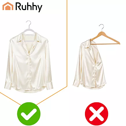 Ruhhy Anti-slip Clothes Hanger 20 pcs