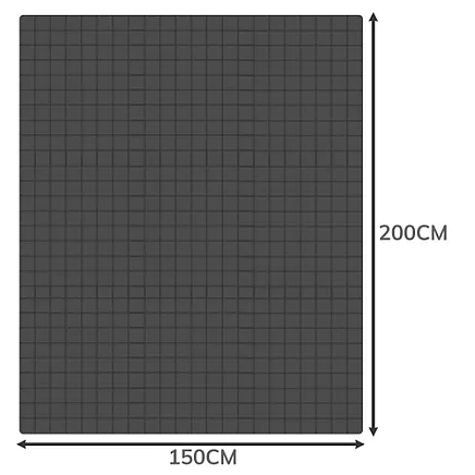Weighted blanket 200x150cm 8kg Ruhhy