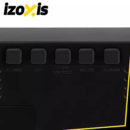 Alarm clock - Izoxis colorful LED clock