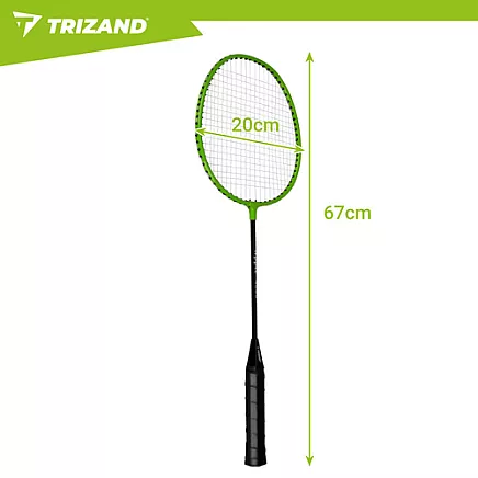 Badminton set in a case - 8 pieces Trizand