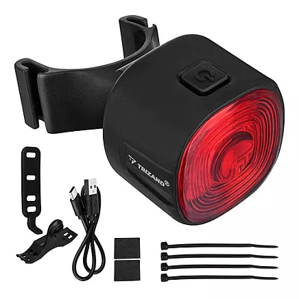 Trizand red bicycle lamp