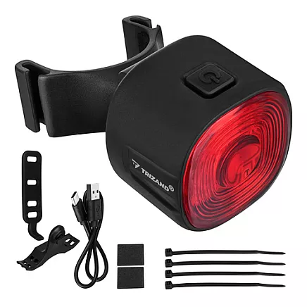 Trizand red bicycle lamp