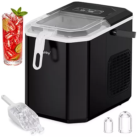 Ice cube maker 1.2l black Ruhhy