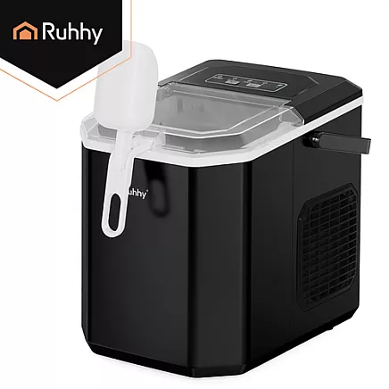 Ice cube maker 1.2l black Ruhhy
