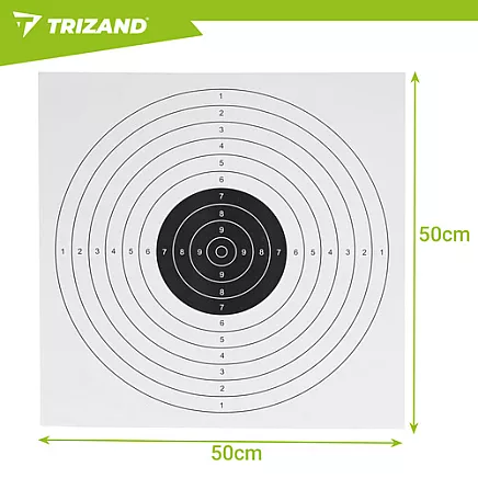 Trizand 50x50cm shooting target