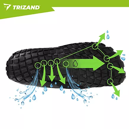 Buty do wody czarne- rozmiar 45 5mm Trizand