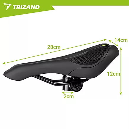 Bicycle seat 28x14cm Trizand