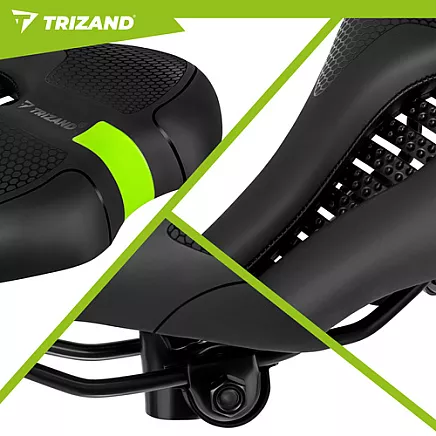 Bicycle seat 28x14cm Trizand