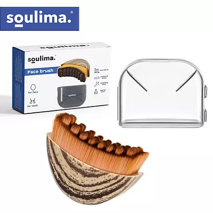 Soulima Dry Face/Neck Massage Brush