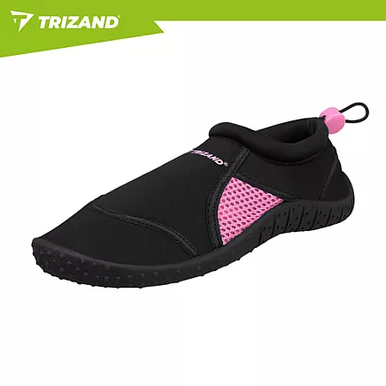Black and pink water shoes - size 39 5mm Trizand