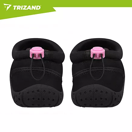 Black and pink water shoes - size 37 5mm Trizand