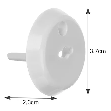 Socket protection - white Ruhhy