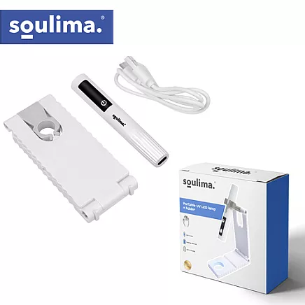 Portable UV LED lamp + Soulima holder