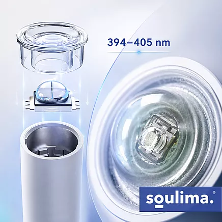 Portable UV LED lamp + Soulima holder