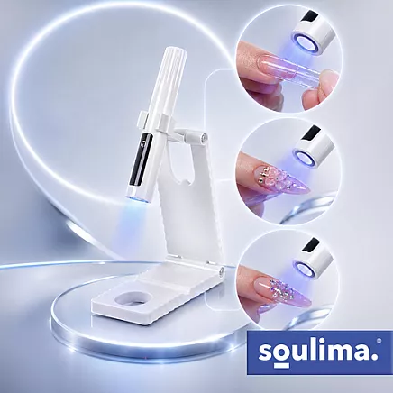 Portable UV LED lamp + Soulima holder