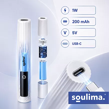 Portable UV LED lamp + Soulima holder