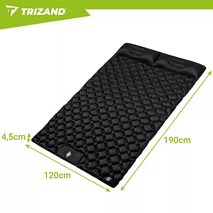Trizand self-inflating double mattress