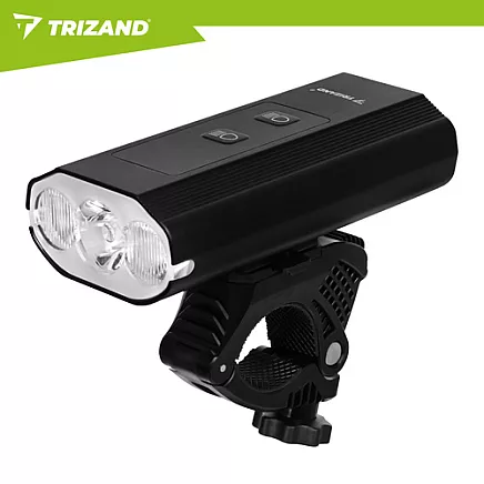 1300lm LED bike light + Trizand rear light