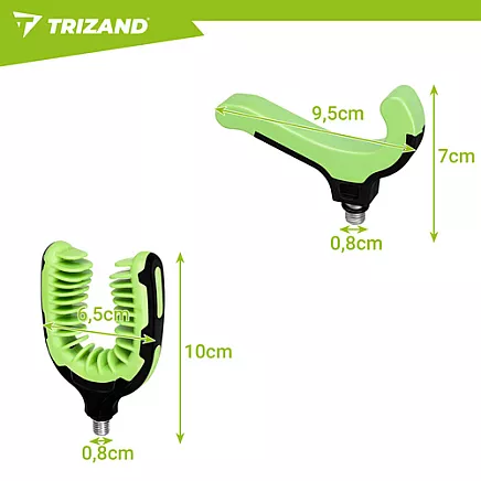 Rod Rest Tip - 2 Trizand Sets