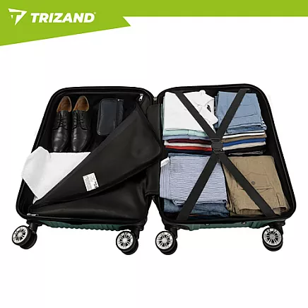 3-in-1 suitcase set - green Trizand 27672