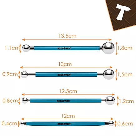 Bigstreen silicone/grouting sticks 4 pcs.