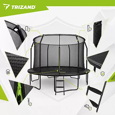 Trampoline 366cm HQ Trizand
