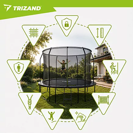 Trampoline 366cm HQ Trizand