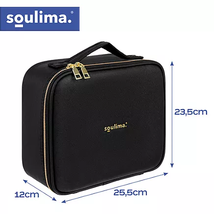Soulima 27236 LED Cosmetic Case with Mirror