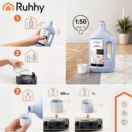 Lixo 1l Ruhhy vacuum cleaner fluid