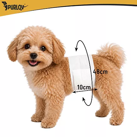 Dog diapers size SM Purlov