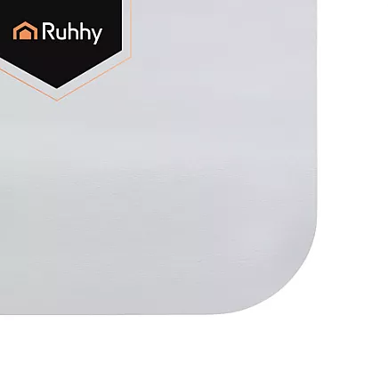 Ruhhy chair protection mat 90x130cm - milky