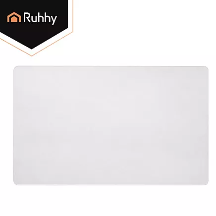 Ruhhy chair protection mat 90x130cm - milky