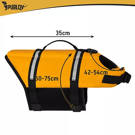 Dog Life Jacket - Size L Purlov