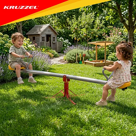 Kruzzel 2-in-1 garden swing