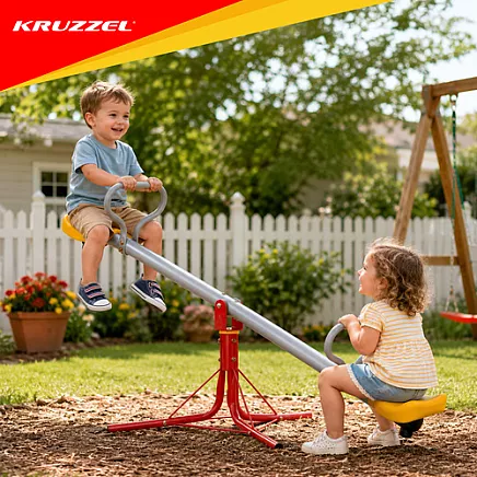 Kruzzel 2-in-1 garden swing