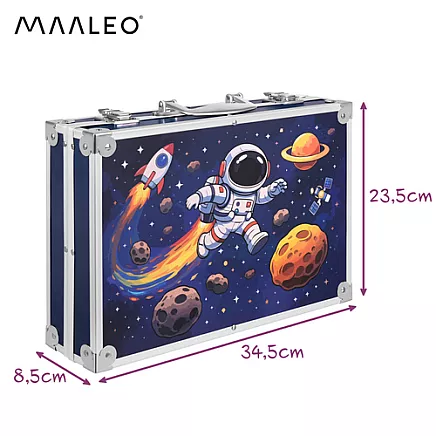 Painting set in a suitcase - Maaleo astronaut