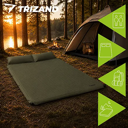 Trizand self-inflating mat