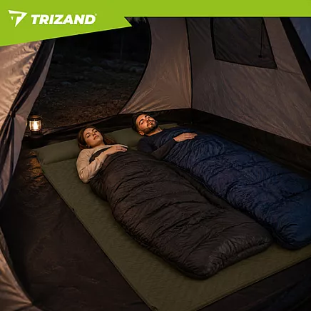 Trizand self-inflating mat