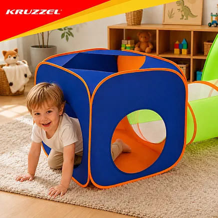 Kruzzel 5-in-1 Childrens Tent with Tunnels