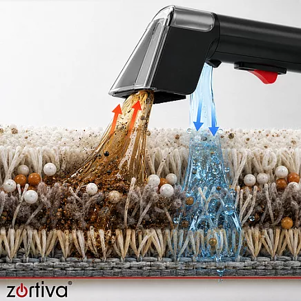 VacTrim Zortiva washing vacuum cleaner
