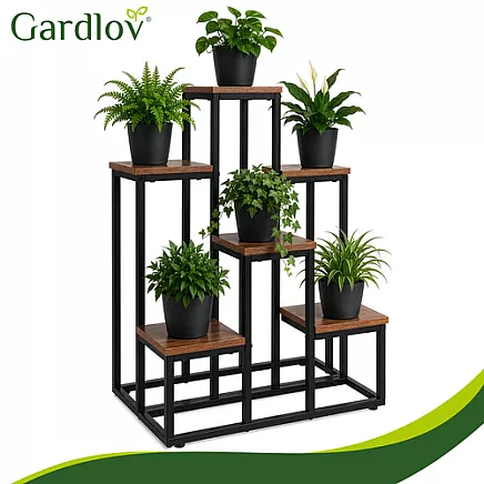 Standing flower stand 67cm - 6 shelves Gardlov