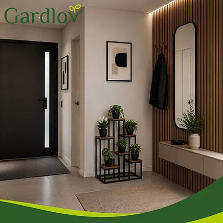 Standing flower stand 67cm - 6 shelves Gardlov