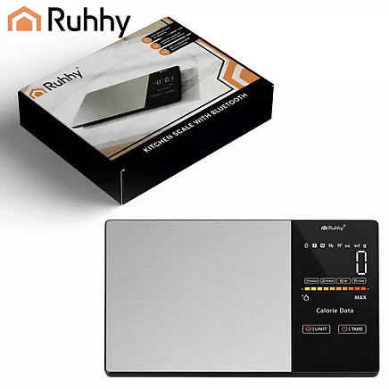Ruhhy 24632 Bluetooth Kitchen Scale