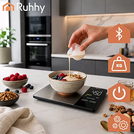 Ruhhy 24632 Bluetooth Kitchen Scale