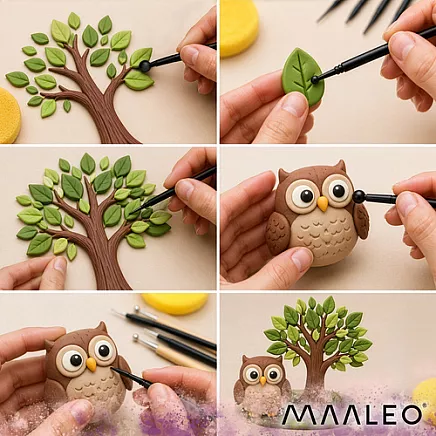 Maaleo 30-piece modeling clay set