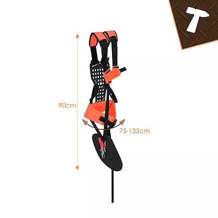 Harness/straps for the Bigstreen petrol brushcutter